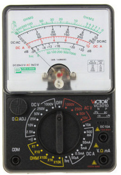 VICTOR胜利 指针万用表VC3010 高精度多用表 机械表 万用电表