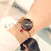 Swiss watch, retro waterproof steel belt, fashionable trend diamond quartz watches, simple and elegant design, city style