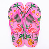 Summer fashionable flip flops, slide, slippers for leisure, beach footwear