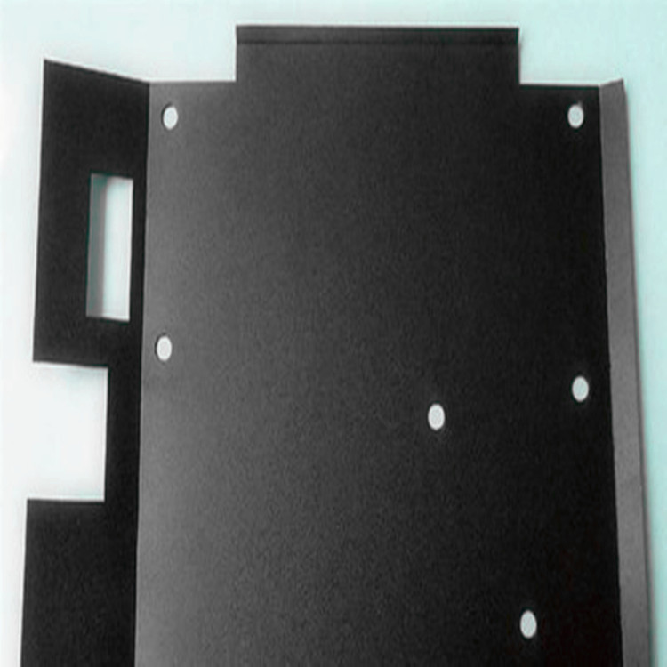 厂家供应黑色防火PC绝缘片 LED电源绝缘片 绝缘片生产加工