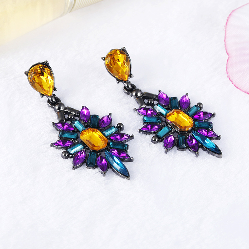 Bohemian Earrings Acrylic Drop Fashion Jewelry Female display picture 1