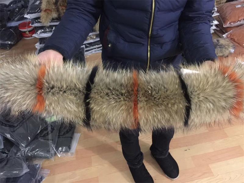 Factory custom,Customized Mouse Children's clothing Fur collar Raccoon fur,Luxury color,Oversized fur collar!