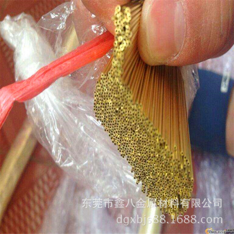 供应 精密黄铜毛细管 H59/H62/H65黄铜管 环保薄壁黄铜管切割