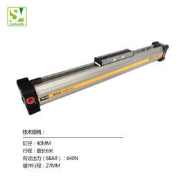 专业现货供应Parker派克无杆气缸 OSP-P40-00000-00900带导轨可选