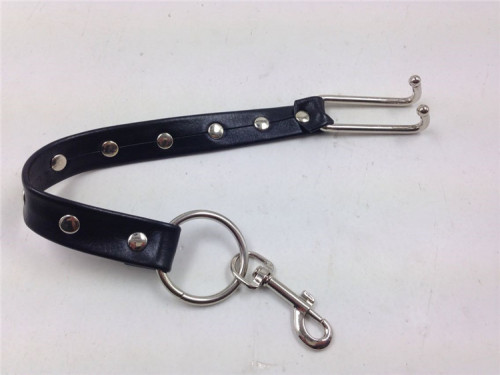 Erotic Products Leather SM Toy Nose Hook Adjustable Restraint Toy Flirt PU Hook Adult Products Hook Nose 