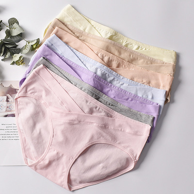 new pattern pregnant woman Underwear pure cotton Low-waisted triangle Primer Underwear Low-waisted pregnant woman lady Underwear 107