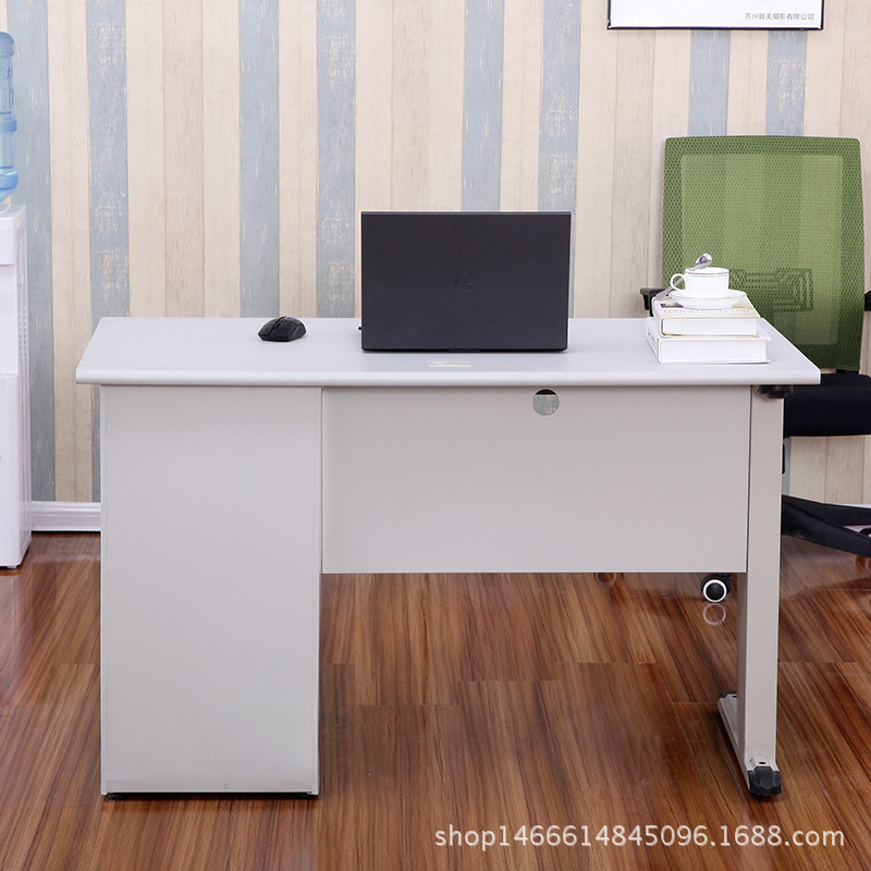 Steel Desk Writing Desk Staff Office Desk and Chair Iron Sheet Computer Desk Simple Modern Single Desk for Sale Steel Desk Writing Desk Staff Office Desk and Chair Iron Sheet Computer Desk Simple Modern Single Desk for Sale