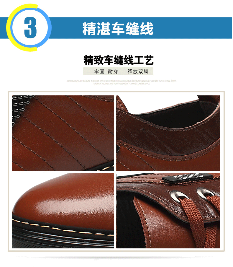 Sepatu pria baru bisnis kasual kulit sepatu pria trendy formal sepatu