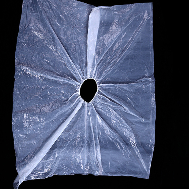 Disposable shawl 100*100 Dye hair Haircut Hairdressing Collar Haircut Shawl Plastics plant Direct selling