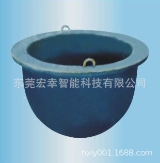 青岛百顿坩埚、中频炉专业坩埚 非标定制球墨铸铁坩埚 广东熔铝