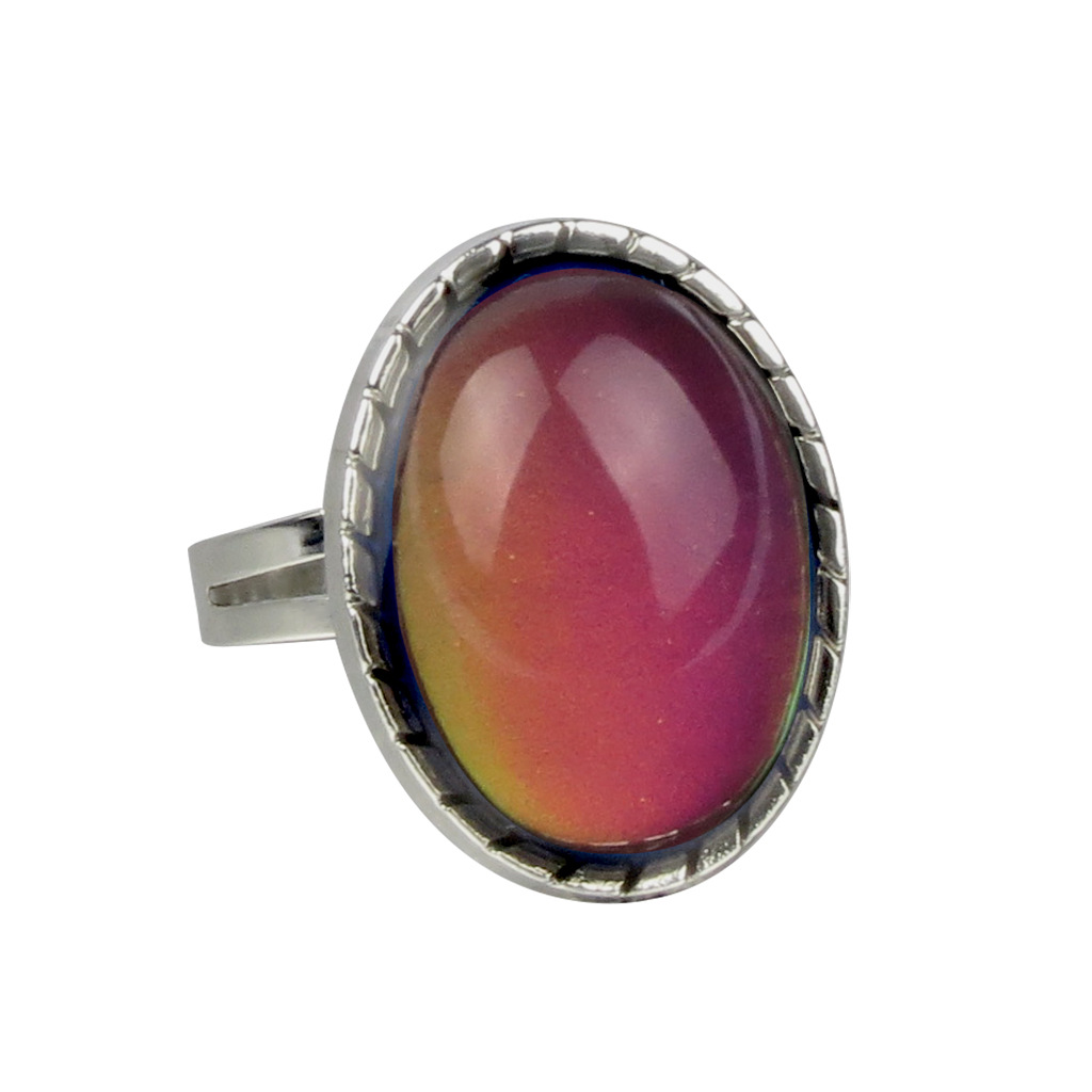 Fashion Charm Retro Gemstone Color Changing Ring display picture 7