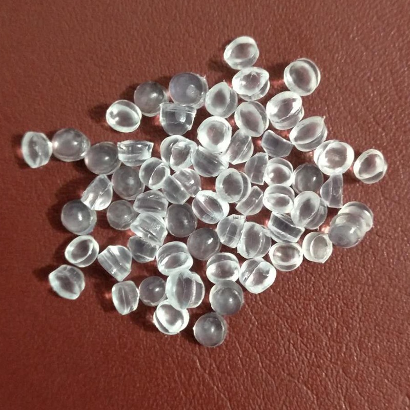 透明PVC硬质120度挤出级IC管料 食品级PVC高透明120度高抗冲胶料