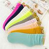 Fluorescence knee socks, wholesale, 23 colors, mid-length