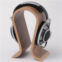 木质耳机支架 头戴式耳机架可批发 工厂直供创意礼品实木耳机支架