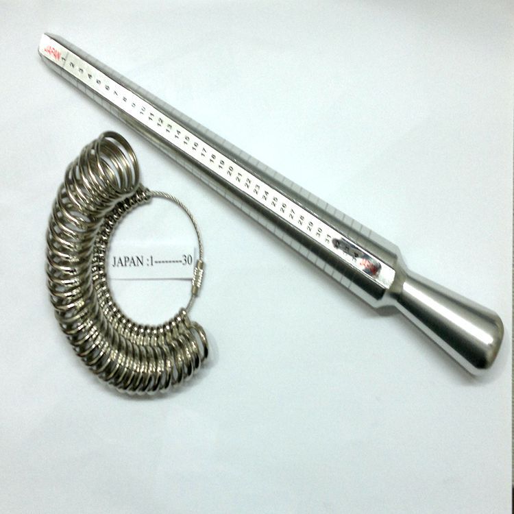 日本尺寸戒指测量棒圈套装