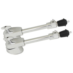 Wholesale jazz drum kit drum legs 2 pack electroplated silver bass drum legs fixed drum leg bracket big drum leg