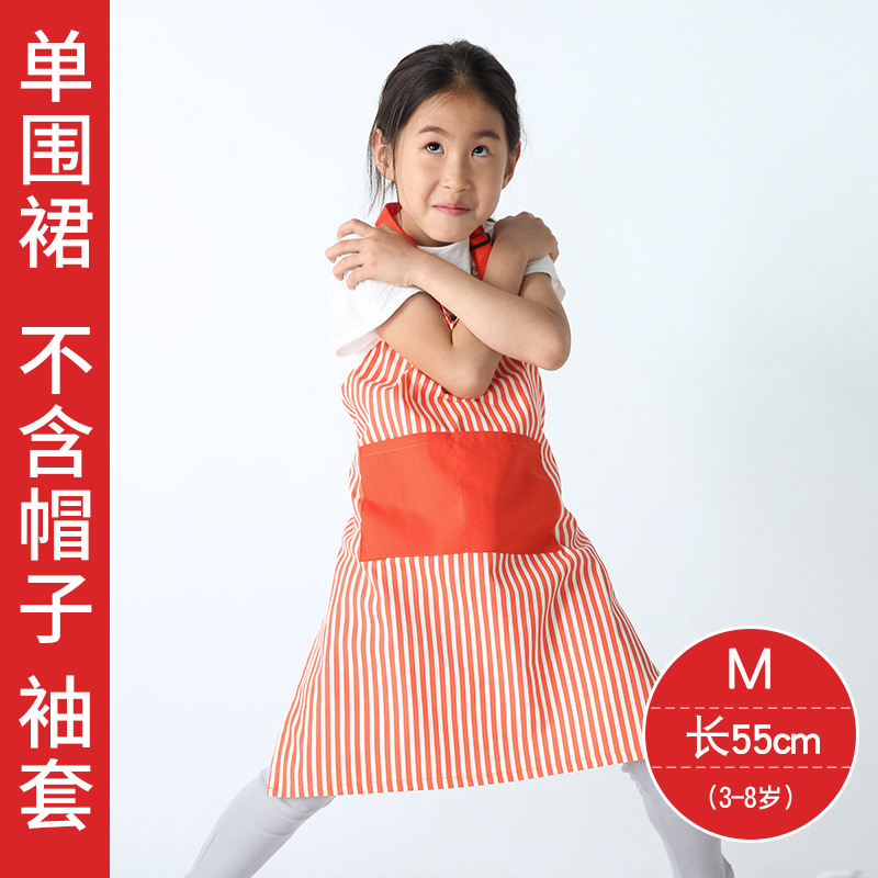 Delantal para niños logotipo personalizado ropa de pintura para niños kindergarten pintura estudio de arte delantal de cerámica hecho a mano