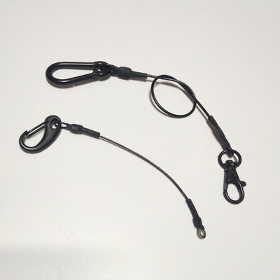 厂家供应304不锈钢丝绳加工包塑钢丝圈可来样定做彩色包胶钢丝绳|ru