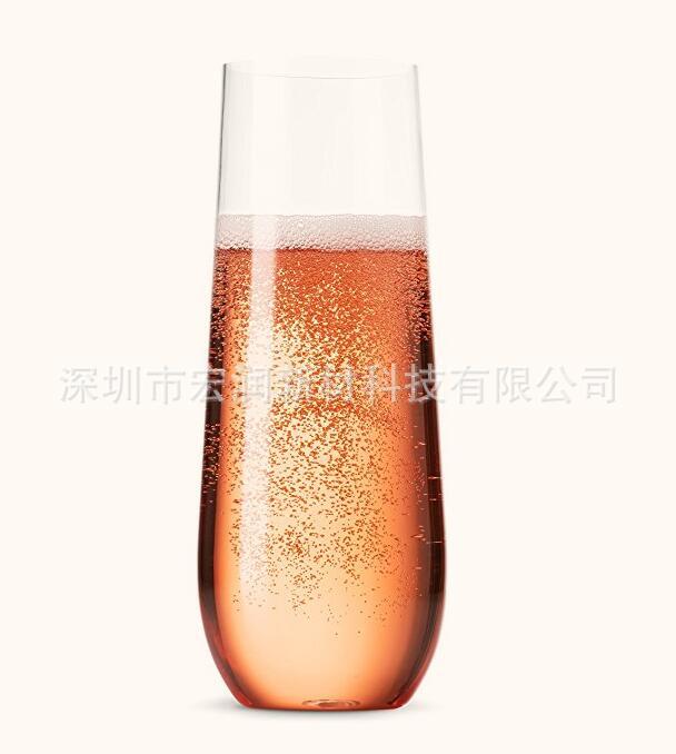 一次性仿玻璃塑料杯，塑料香槟杯，塑料玻璃杯