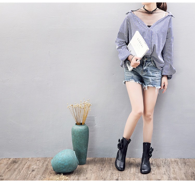 Bottes femme en En cuir - Ref 3355505 Image 28