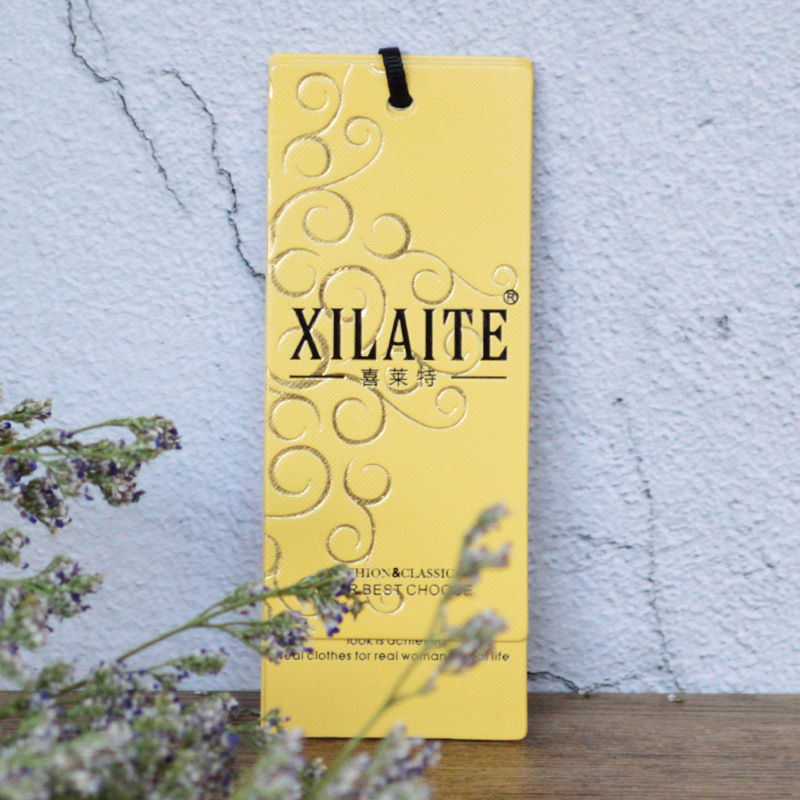 个性吊牌定做服装吊卡订做童装商标印刷女装衣服logo定制免费设计