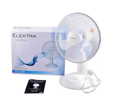 工廠直銷 電風扇家用靜音搖頭立式落地扇禮品中性英包裝9寸可OEM