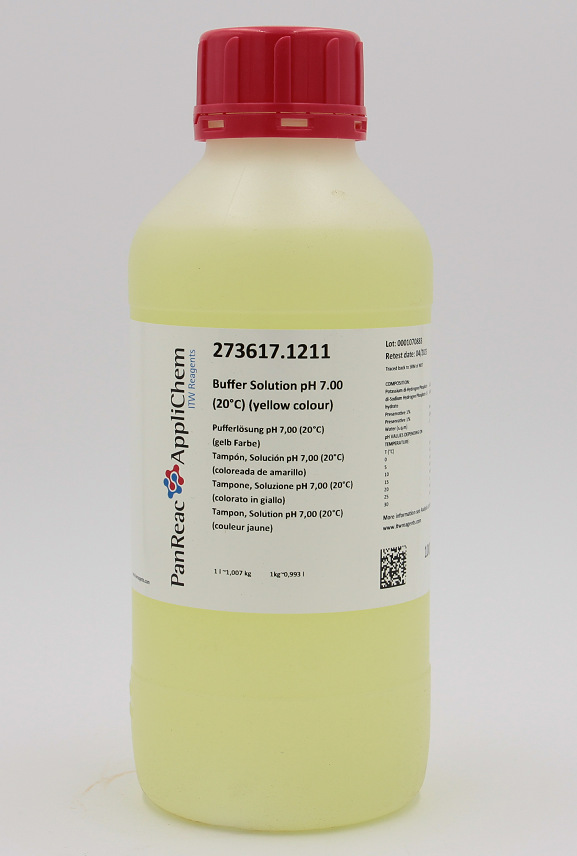 西班牙PanreacPH缓冲液校准液7.00 273617.1211