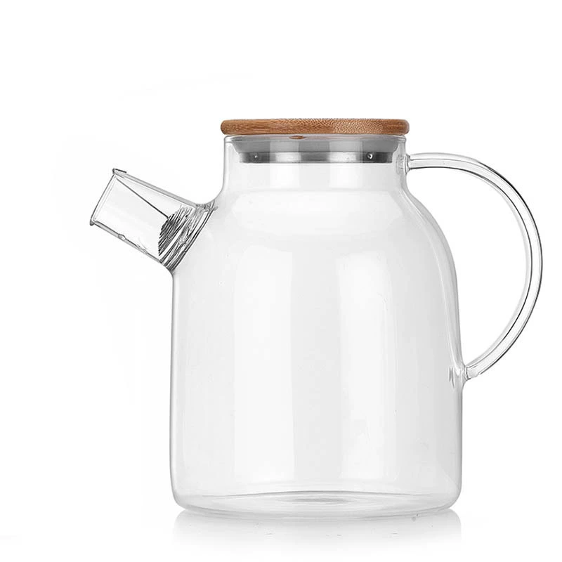Explosion-proof glass teapot, capacious flavored tea, filter