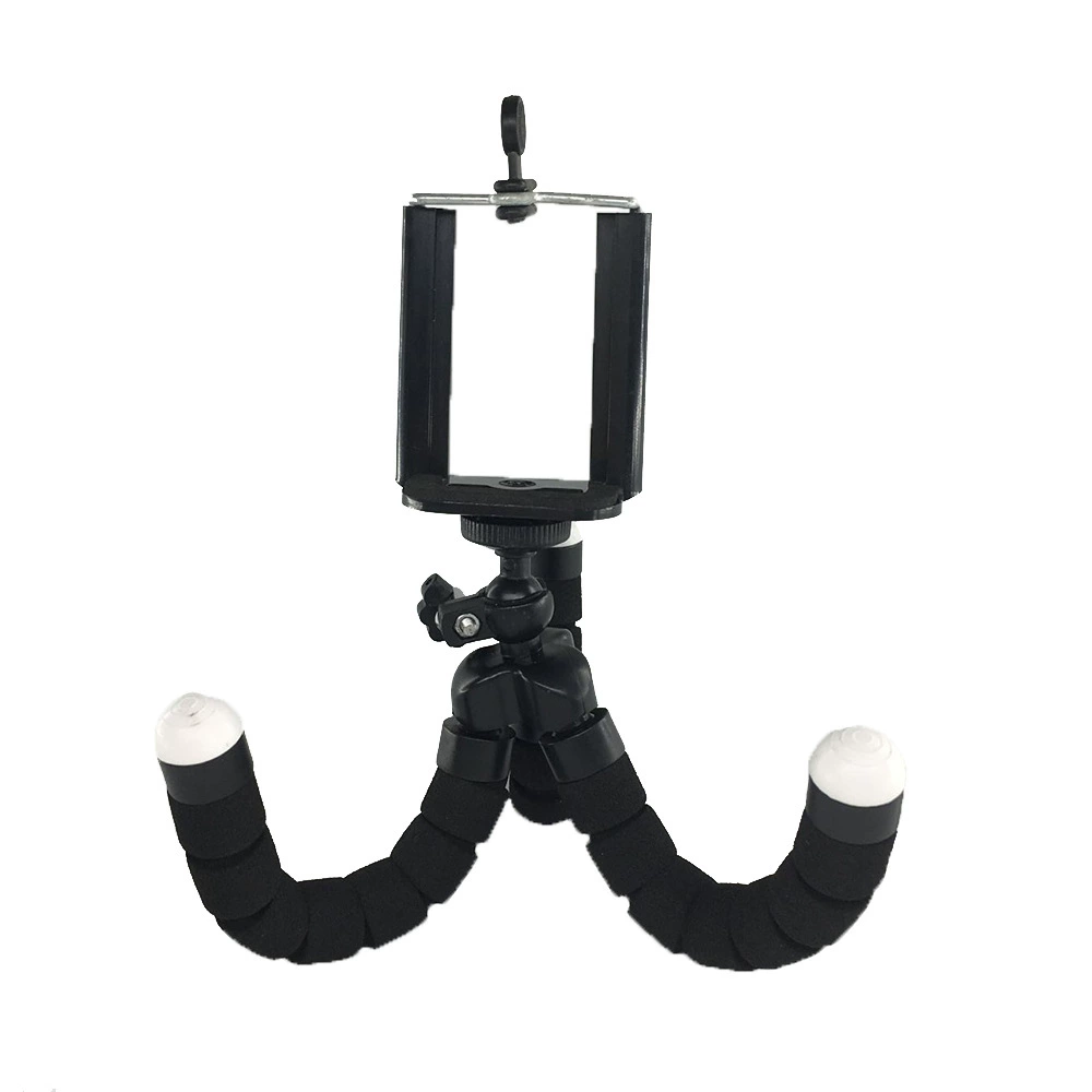 Sponge universal tripod, mobile phone, camera with accessories, tubing