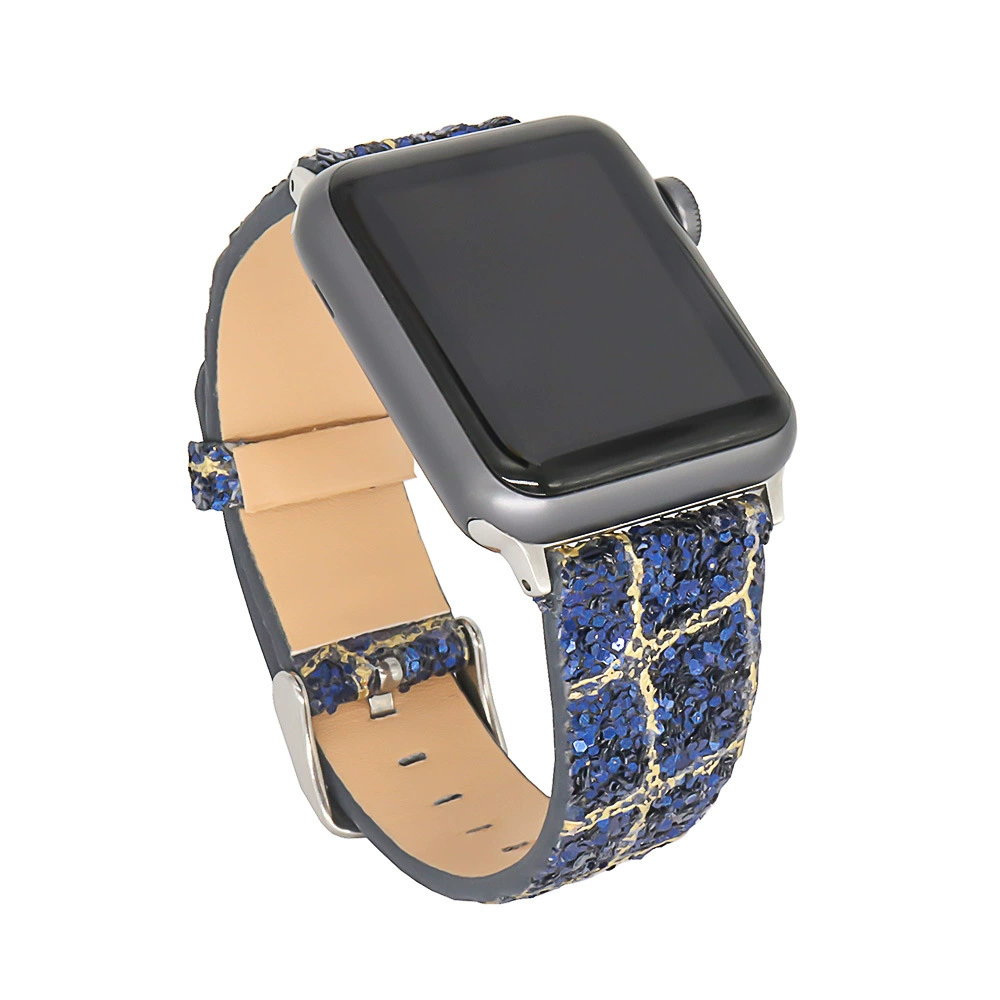 Подходят для Apple Watch 1/2/3/4/5/6/7/8/9/10, Apple Watch Flash Strap яркий, Амазон