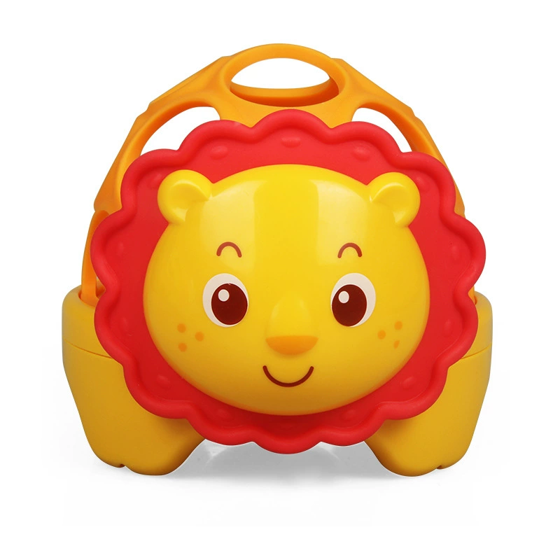 Захват для новорожденного из мягкой резины, beanbag, игрушка, лев, слон