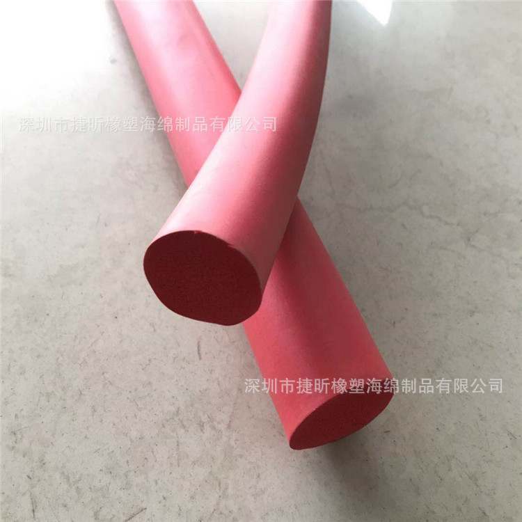 厂家生产 配件支撑橡塑棒nbr实心泡棉棒 可尺寸