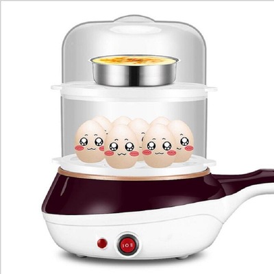 家用多功能不粘锅小煎锅插电煎蛋器蒸蛋机平底煎蒸鸡蛋锅厂家直销