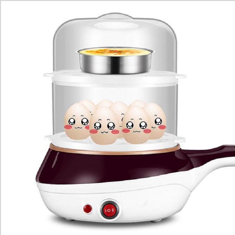 家用多功能不粘锅小煎锅插电煎蛋器蒸蛋机平底煎蒸鸡蛋锅厂家直销