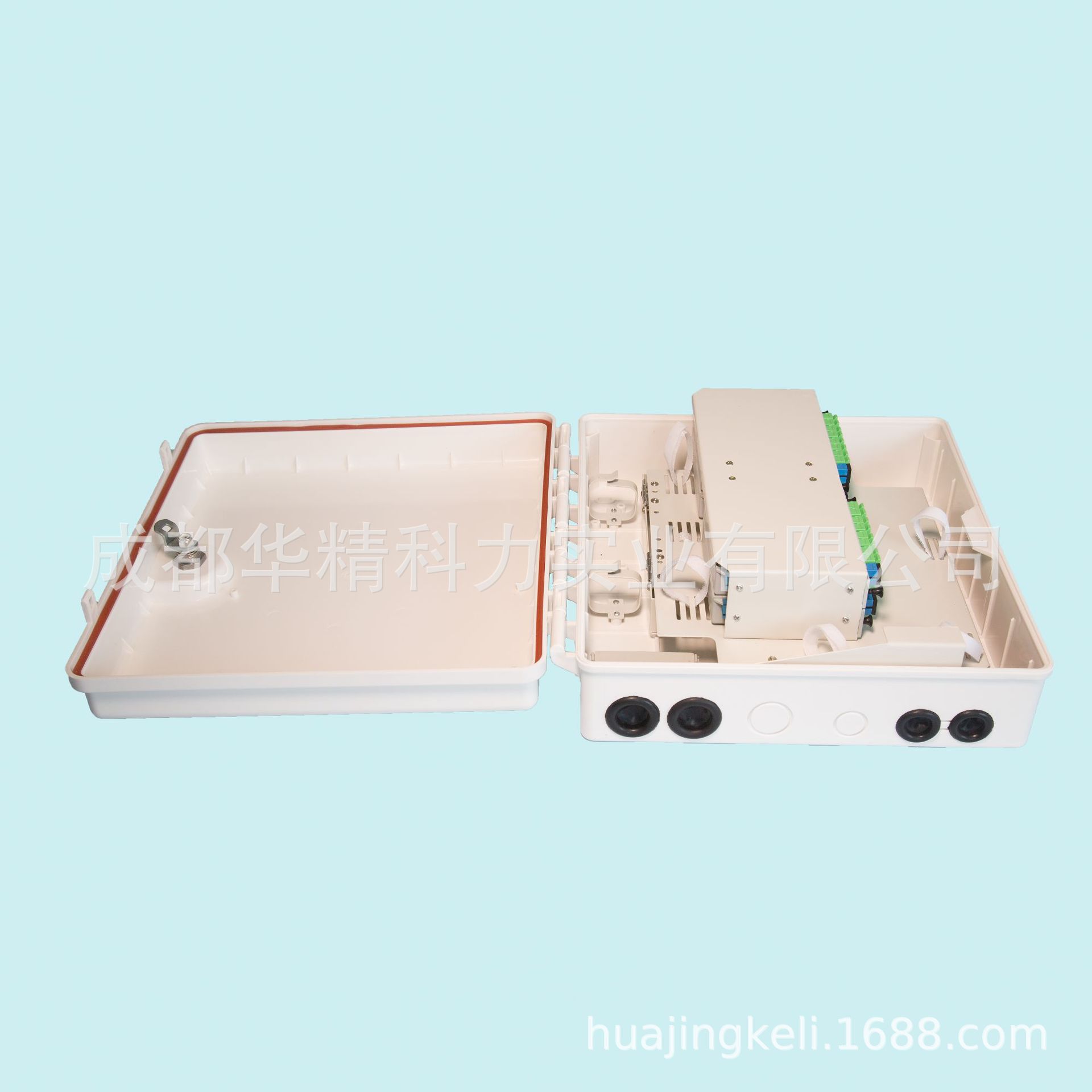 *厂家供应FTTH塑料分路箱    室外挂墙16D/32D 插片式