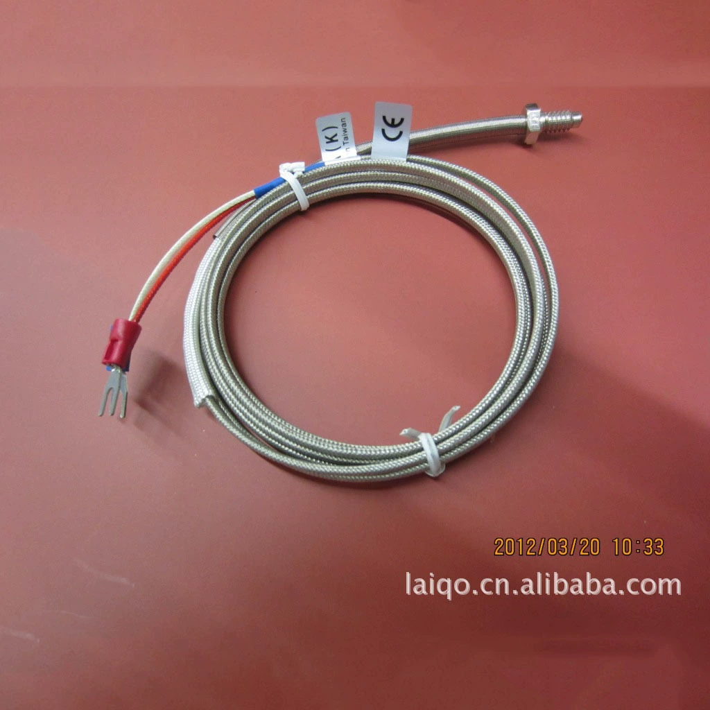 Тип зонд винта линии температуры М6 термопары линии температуры может раскрыть билет НДС 13%