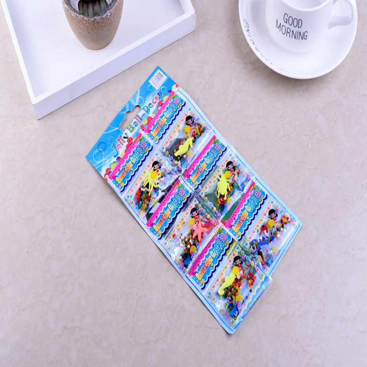 [Factory freight]Expand Absorbent beads Flood damage Flood baby toy Ocean animal 6 pack/card