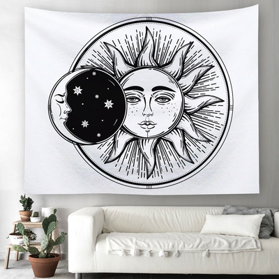 厂家直销宗教风格款印花家居挂毯壁挂壁饰沙滩巾坐垫可定制|ru