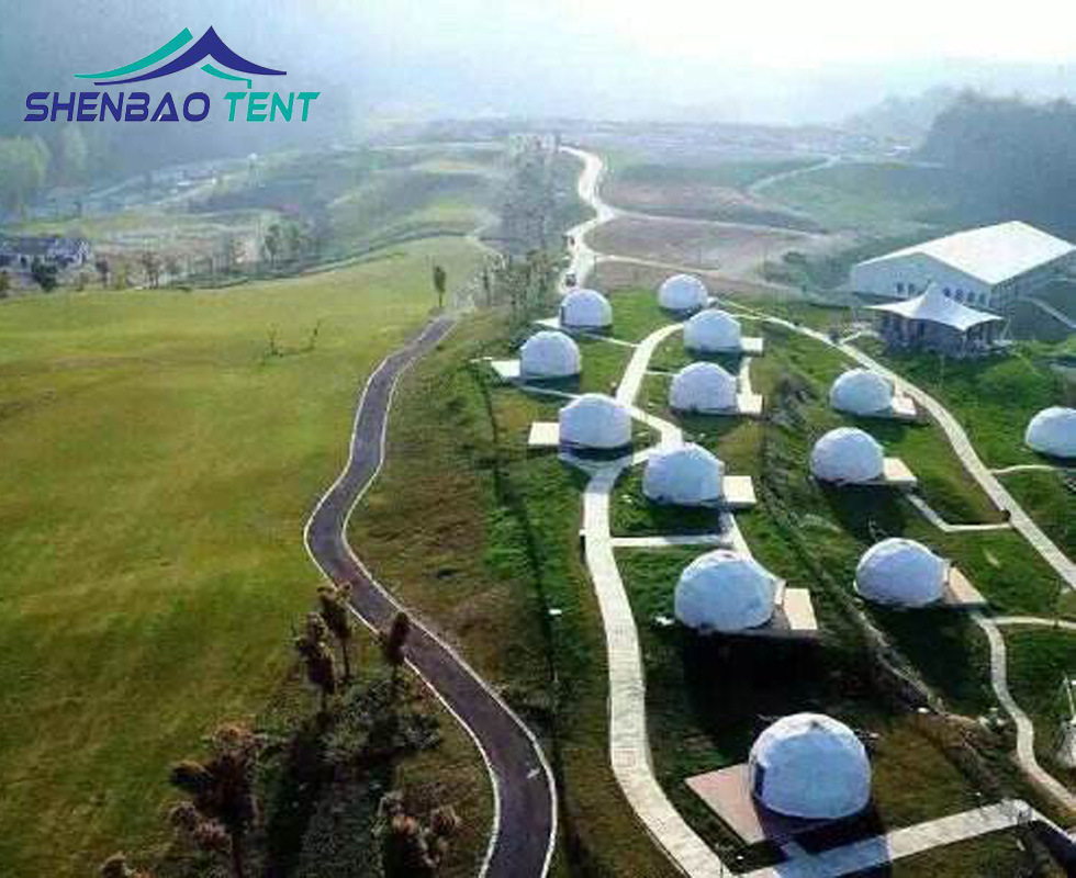户外球形篷房酒店 球形篷房生产厂家定制度假区户外球形酒店篷房