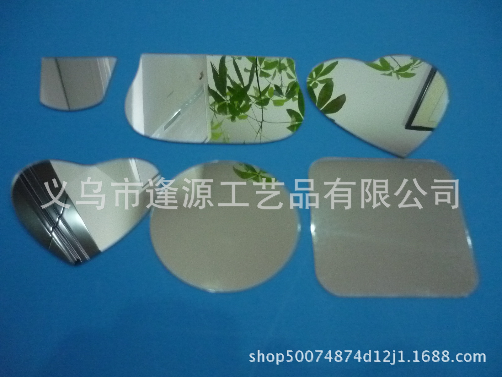 义乌玻璃镜片厂家   圆形真玻璃化妆镜镜片    塑胶材料镜片