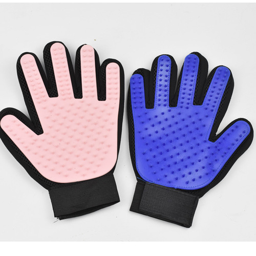 Pet Grooming Mitt, Cat Brush Mitt, Dog Massage and Bath Mitt