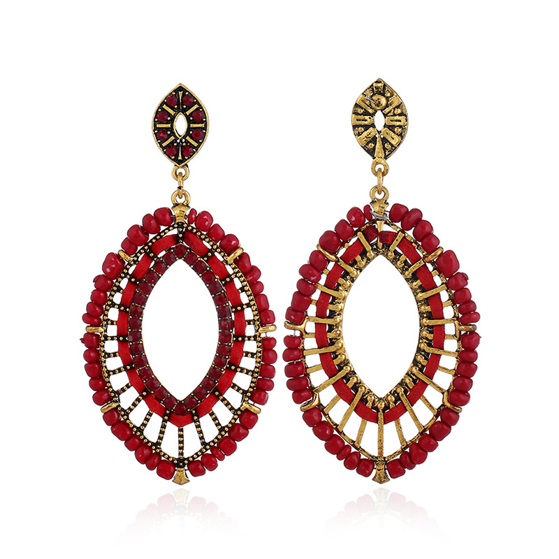 Retro Pendant Earrings display picture 12