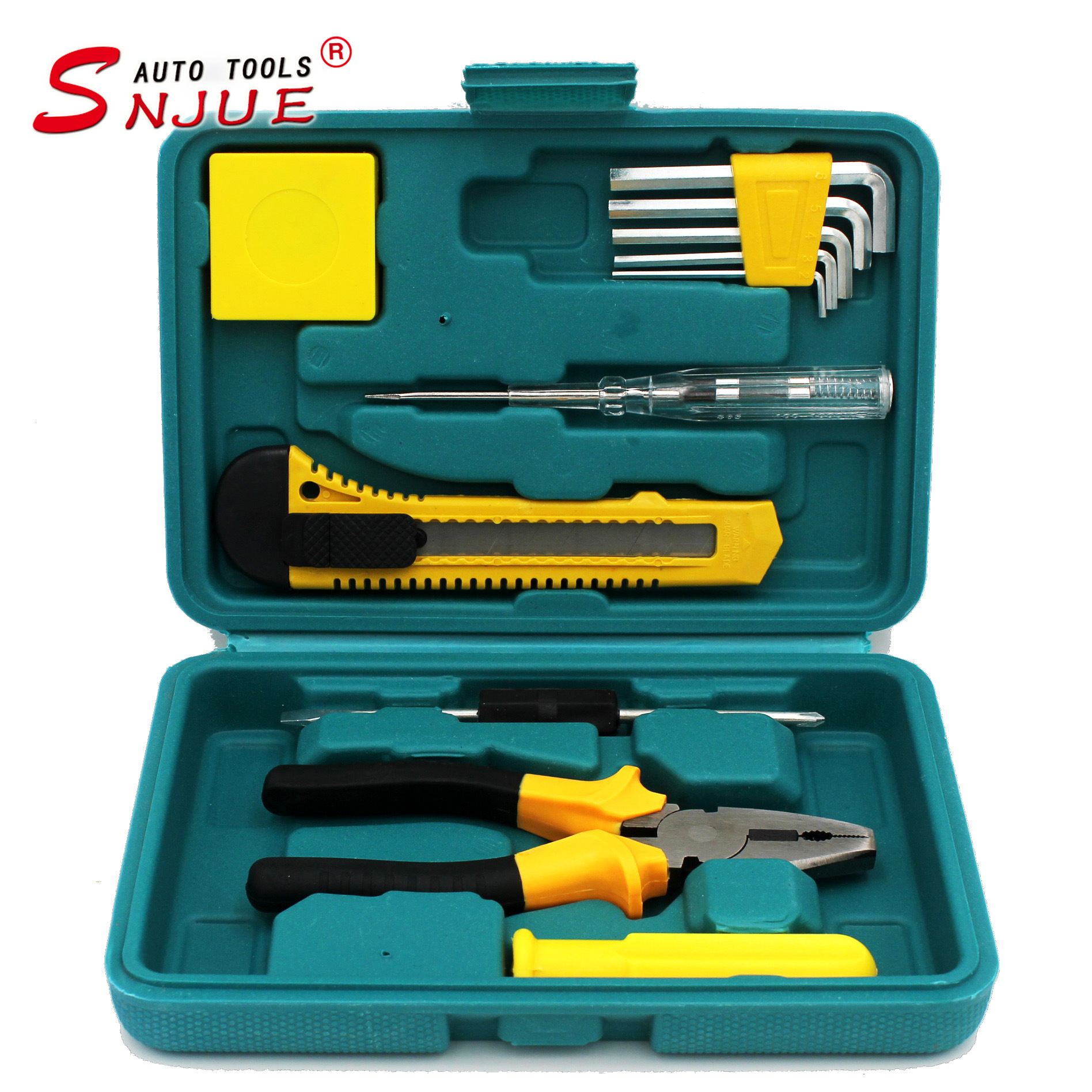 Small 12 Set of parts combination hold-all Advertising gifts Portable kit household Hardware Tools 8012E