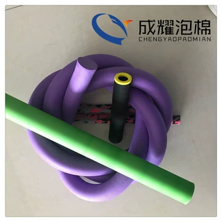 高密度光滑实心空心EVA柱子 儿童积木玩具防潮eva长管