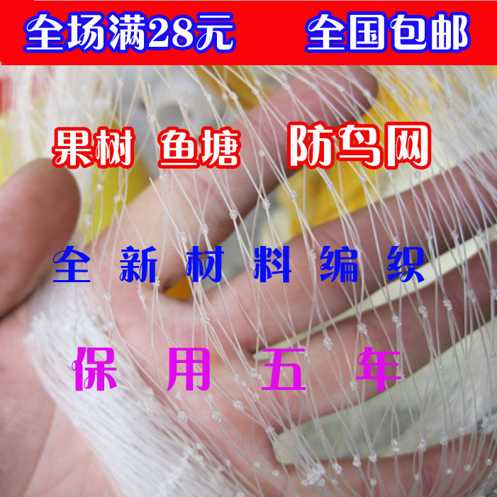 厂家直销果园尼龙防鸟网葡萄防鸟网家禽网养殖网尼龙网|ms