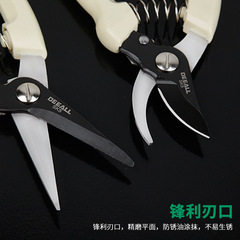 Factory wholesale Deao ivory white pruning shears fruit branch shears garden shears tree branch shears gardening shears bonsai shears