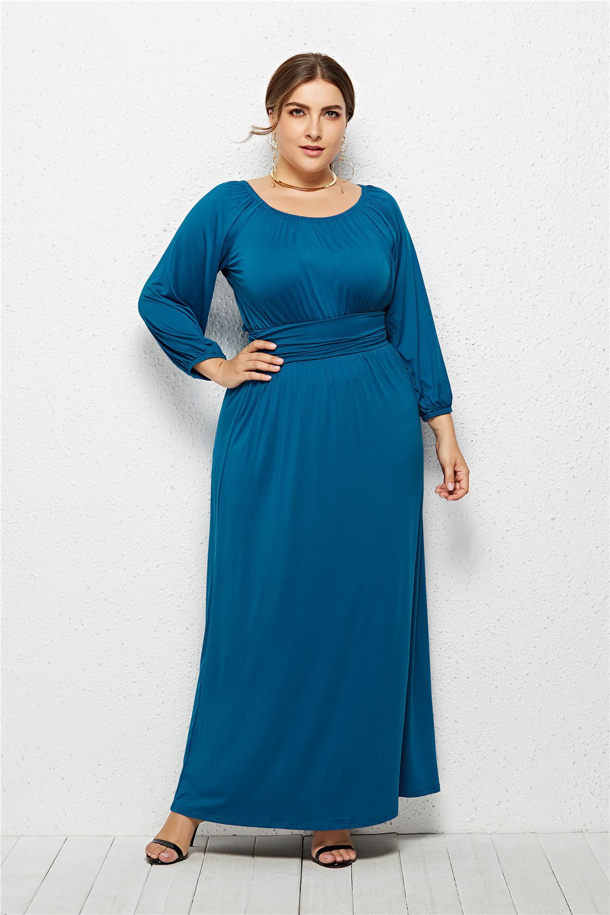 autumn and winter new sexy plus size dress  NSLM33275