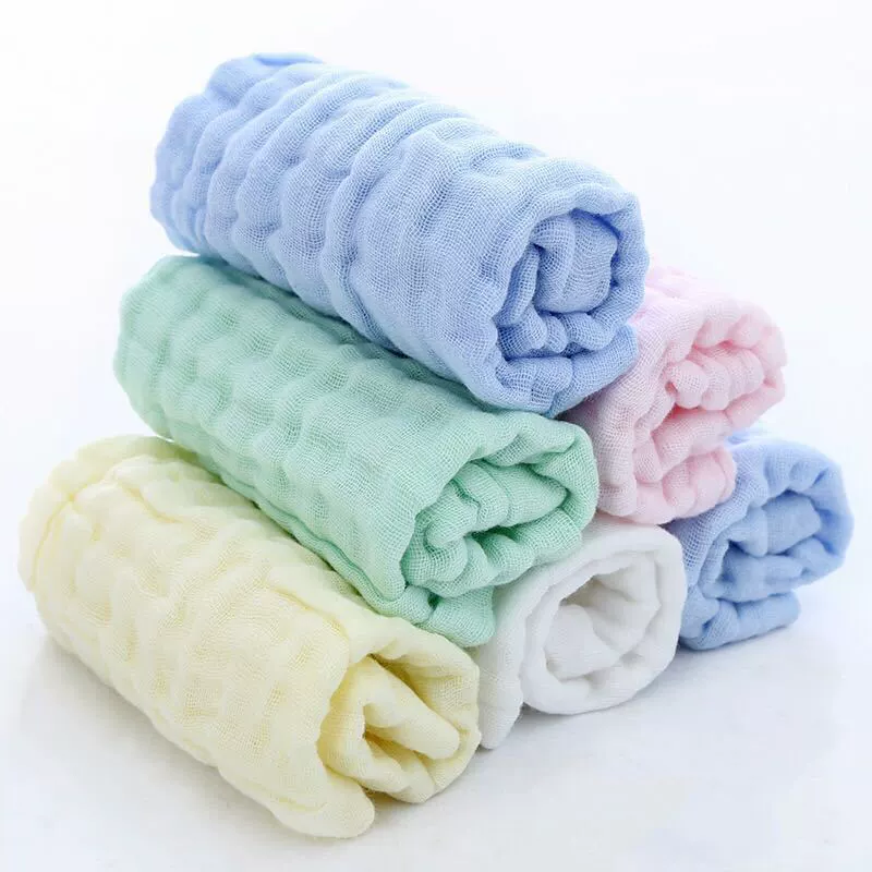 Gauze cotton scarf, eating bib