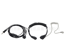 对讲机伸缩喉控适配八重洲VX-6R VX-7R FT277 VX170等喉震耳麦