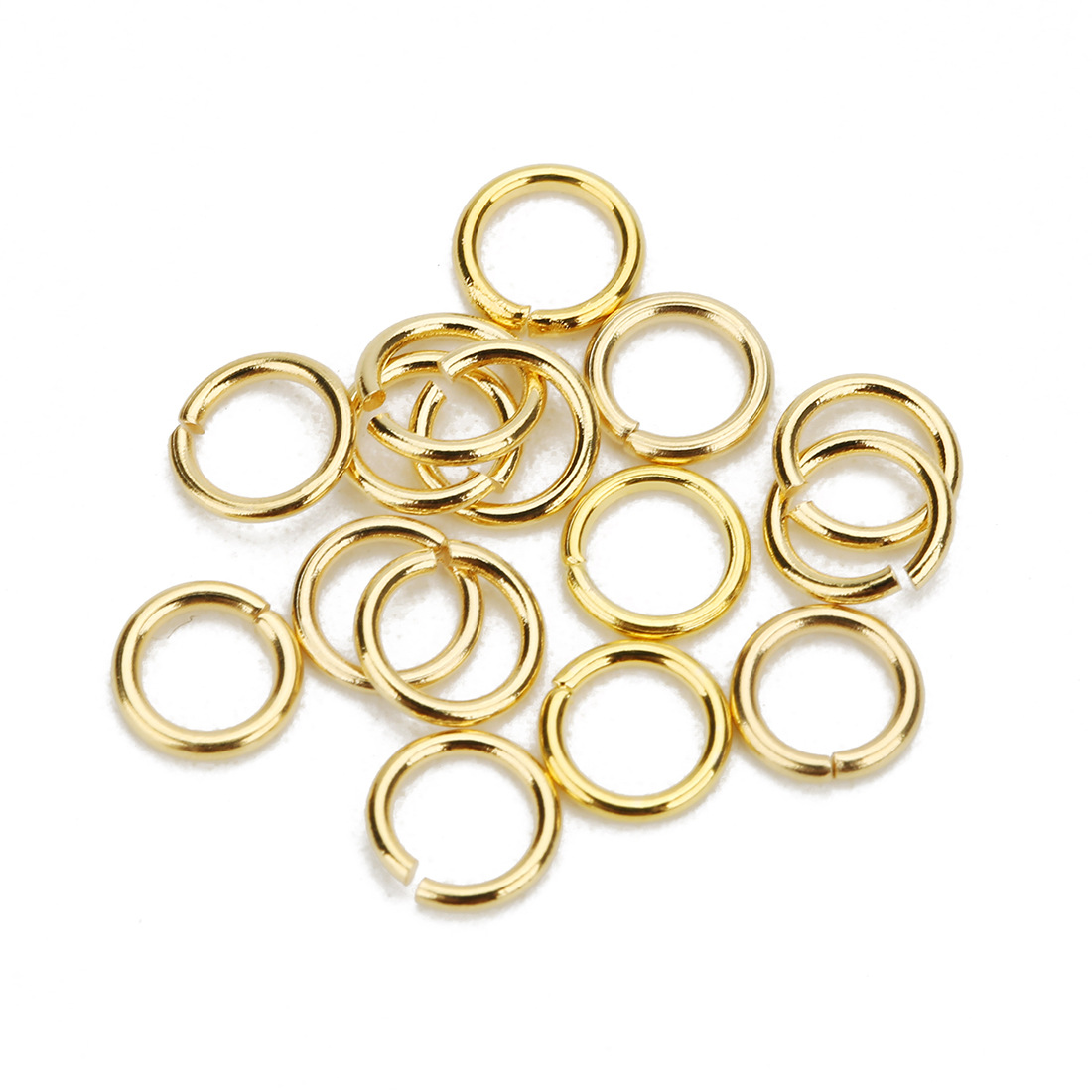 Edelstahl Geschlossen Diy Handgemachten Schmuck Zubehör Anschluss Ring display picture 4